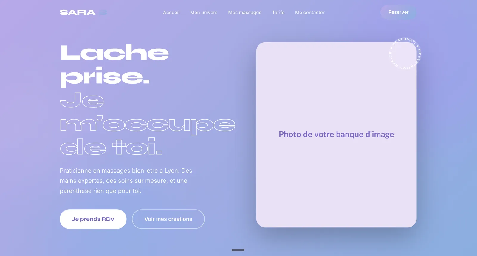 Exemple de site :Éclat